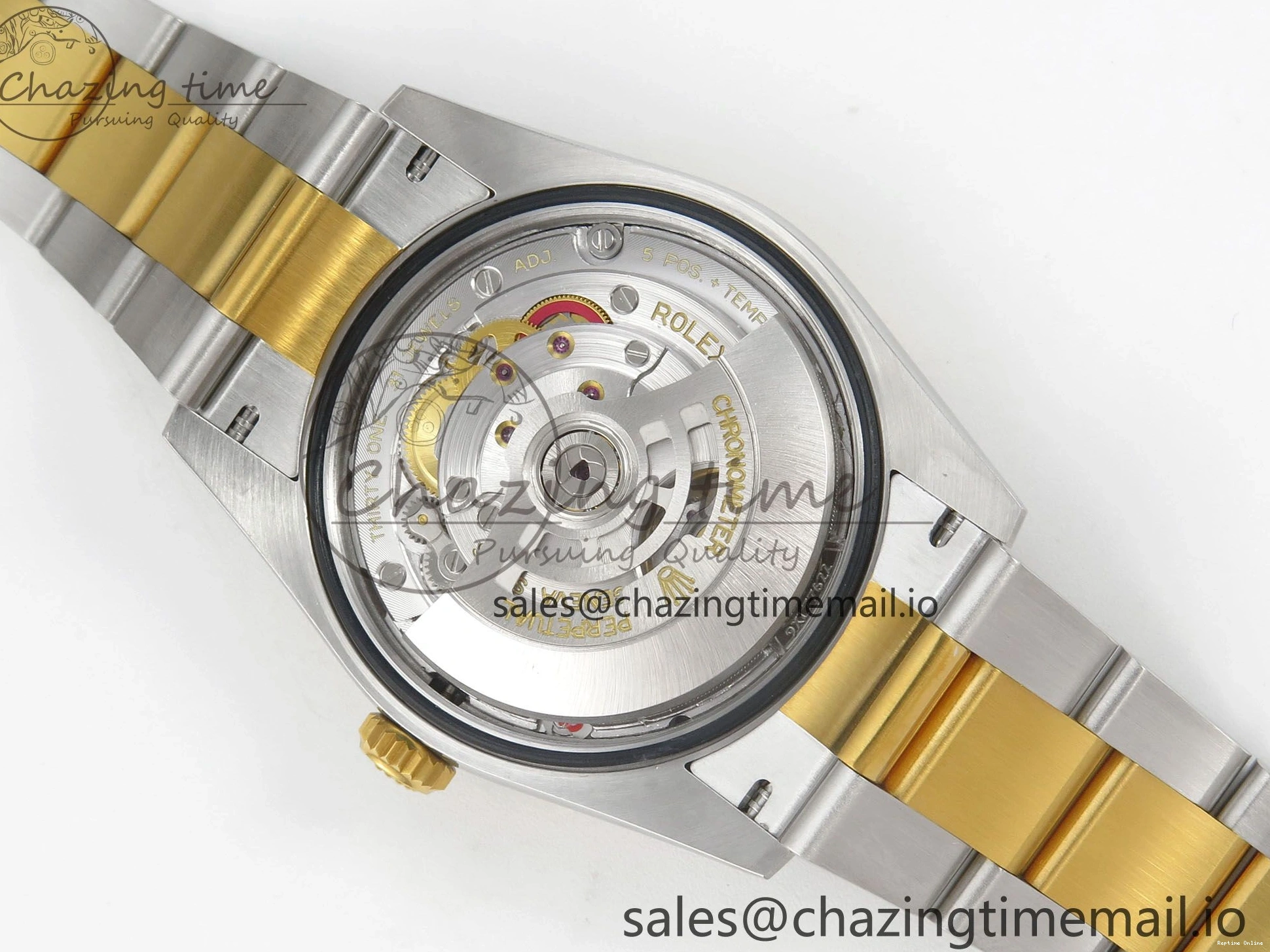 0111 DateJust 36 SS YG ARF 1:1 Best Edition 904L Steel YG Roman Dial on Oyster Bracelet SH SportInspired 101